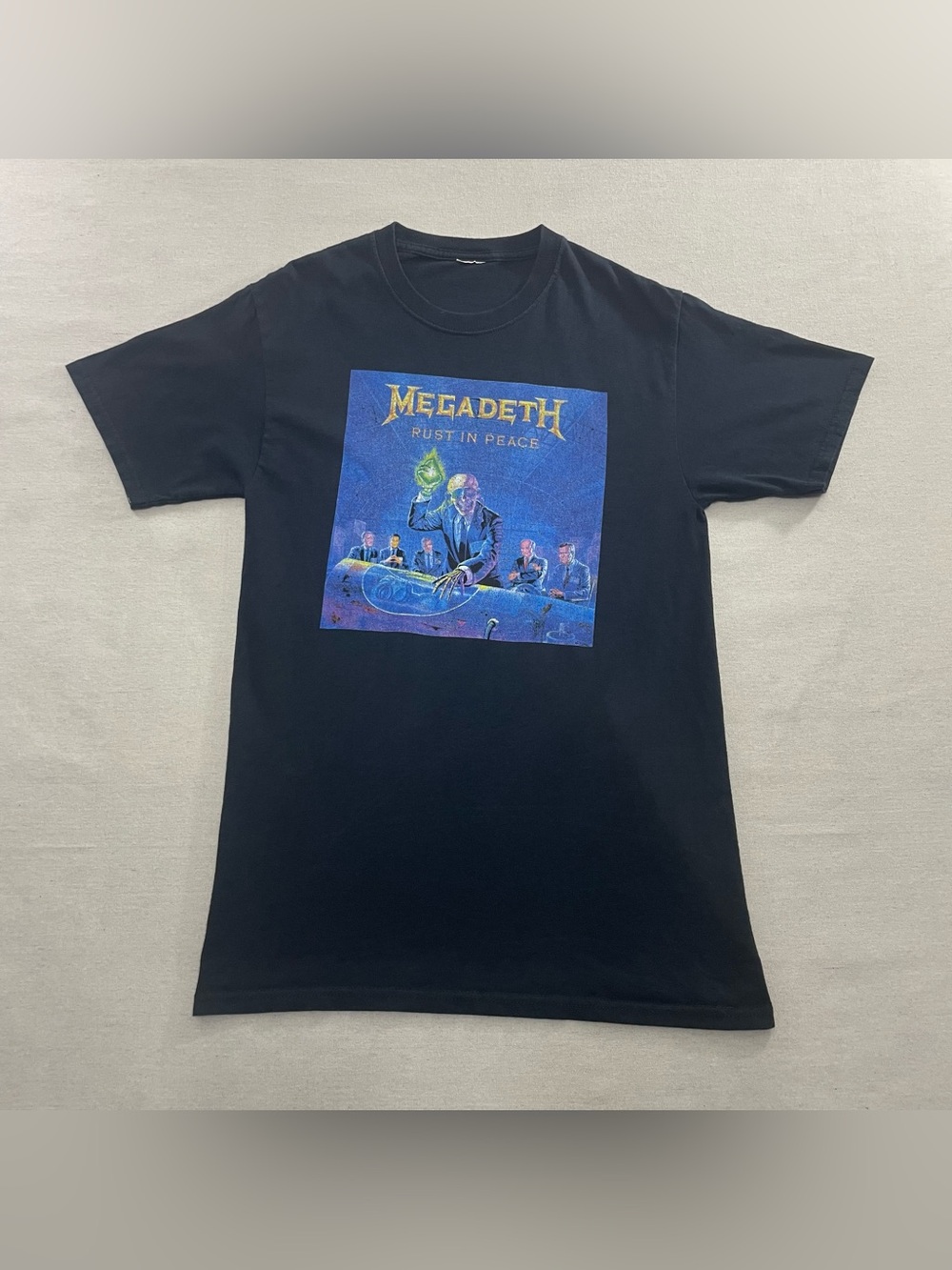 Megadeth Rust in Peace Graphic Tee - Black  Size S~